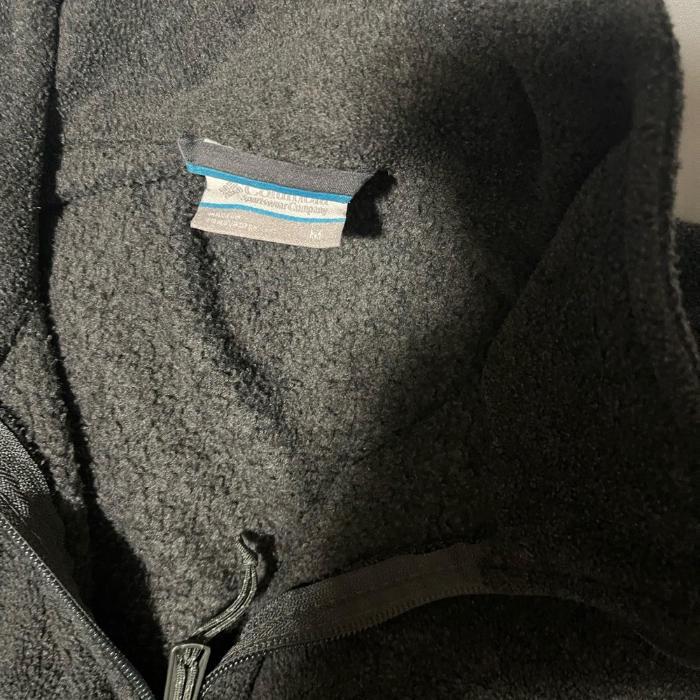 Columbia Gray Zip Up Sweater